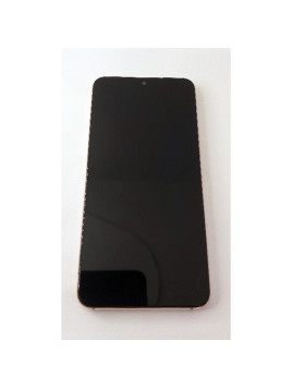 Pantalla lcd para Samsung Galaxy S22 S901 mas tactil negro con marco dorado calidad TFT