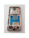 Pantalla lcd para Samsung Galaxy S22 S901 mas tactil negro con marco dorado calidad TFT