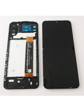 Pantalla lcd para Samsung Galaxy A13 A137 mas tactil negro con marco negro compatible