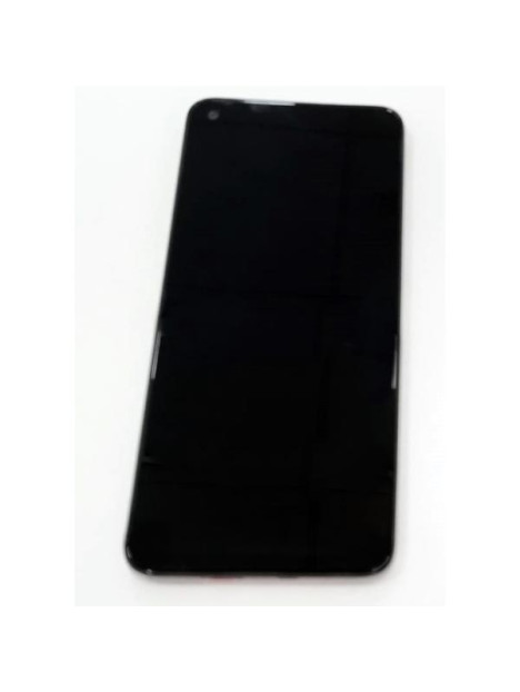 Pantalla lcd para Realme 7 4G RMX2155 mas tactil negro con marco negro 4904664 Service Pack