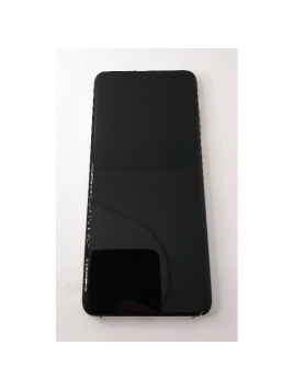 Pantalla lcd para Samsung Galaxy S20 G980F mas tactil negro con marco plata calidad Oled