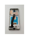 Pantalla lcd para Samsung Galaxy S20 G980F mas tactil negro con marco plata calidad Oled