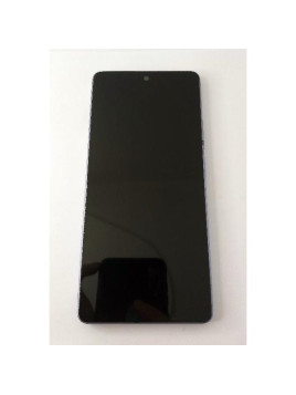 Pantalla lcd para Xiaomi Redmi Note 13 Pro 4G Xiaomi Poco M6 Pro 4G mas tactil negro con marco morado TFT