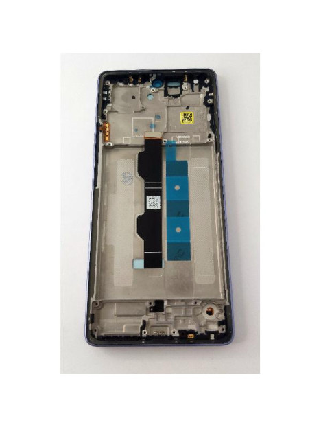 Pantalla lcd para Xiaomi Redmi Note 13 Pro 4G Xiaomi Poco M6 Pro 4G mas tactil negro con marco morado TFT