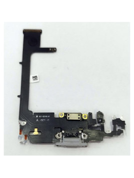 Flex puerto de carga gris para Iphone 11 Pro compatible