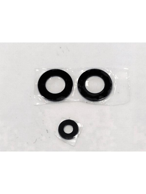 Set 3 cristales de camara para Motorola Moto Edge 30 Fusion calidad premium