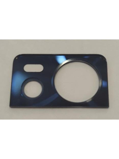 Cristal de camara grande azul para Motorola Moto Edge 30 Fusion calidad premium