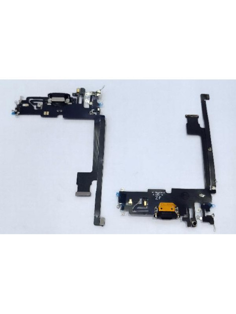 Flex puerto de carga negro para Iphone 12 Pro Max compatible