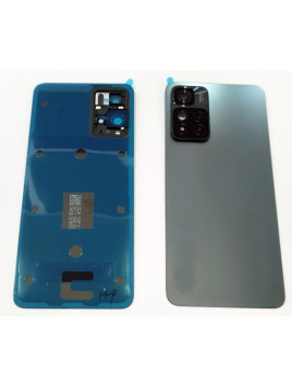 Tapa trasera o tapa bateria verde para Xiaomi Redmi Note 11 Pro Plus 5G con cristal de camara