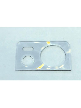 Cristal de camara grande blanca para Motorola Moto Edge 30 Fusion calidad premium