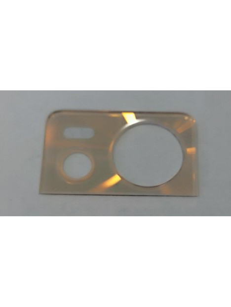 Cristal de camara grande dorado para Motorola Moto Edge 30 Fusion calidad premium