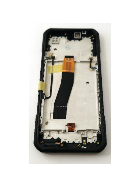Pantalla lcd para Oukitel WP35 5G mas tactil negro con marco gris calidad premium
