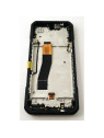 Pantalla lcd para Oukitel WP35 5G mas tactil negro con marco verde calidad premium