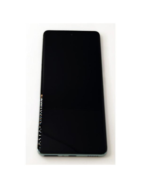 Pantalla lcd para Oppo Reno 11 mas tactil negro con marco verde calidad premium