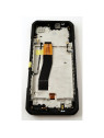 Pantalla lcd para Oukitel WP35 5G mas tactil negro con marco marron calidad premium