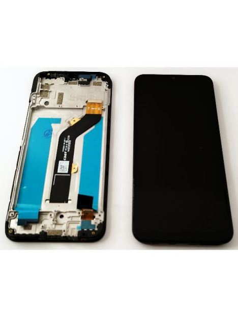 Pantalla lcd para infinix Smart 5 X657C X657B X657 mas tactil negro con marco negro calidad premium