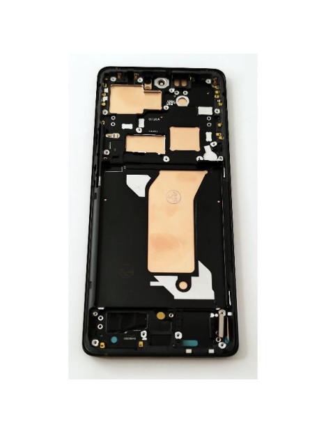 Pantalla lcd para Vivo X70 Pro mas tactil negro con marco negro calidad Oled