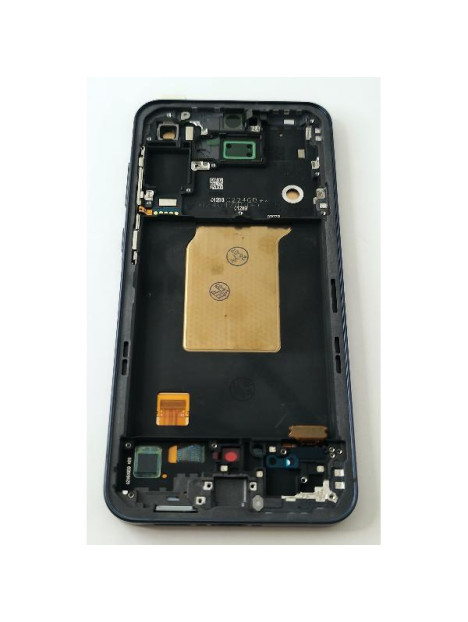Pantalla lcd para Samsung Galaxy A55 A556 mas tactil negro con marco negro calidad Oled