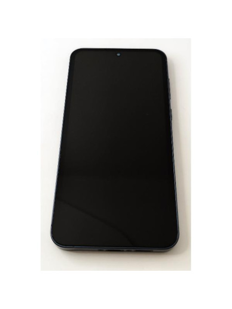 Pantalla lcd para Samsung Galaxy A55 A556 mas tactil negro con marco negro calidad Oled