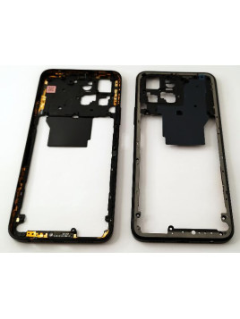 Carcasa o marco central negro para Honor X6 calidad premium