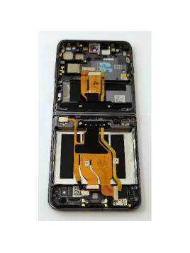 Pantalla lcd frontal para Oppo Find N3 Flip mas tactil negro con marco negro calidad premium