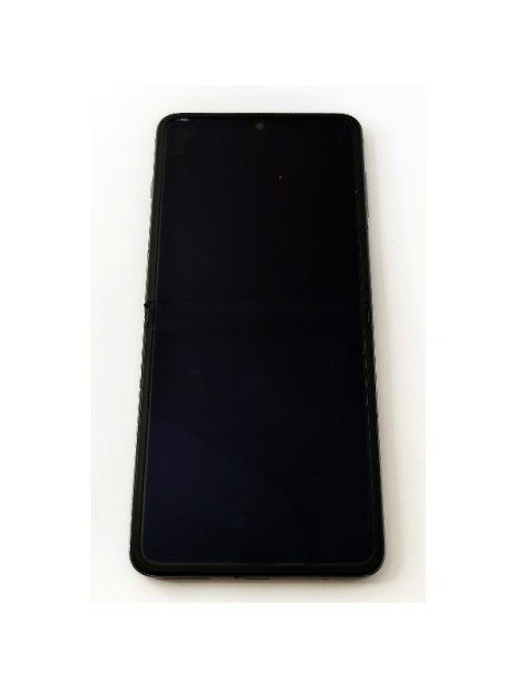 Pantalla lcd frontal para Oppo Find N3 Flip mas tactil negro con marco negro calidad premium
