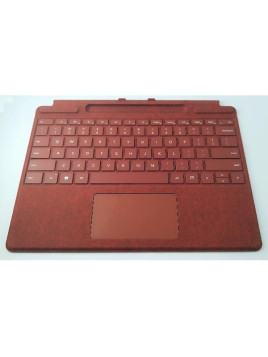 Teclado rojo para Microsoft Surface Pro X Surface Pro 8 Surface Pro 9 calidad premium