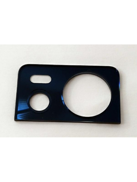 Cristal de camara grande azul para Motorola Moto Edge 30 Fusion calidad premium