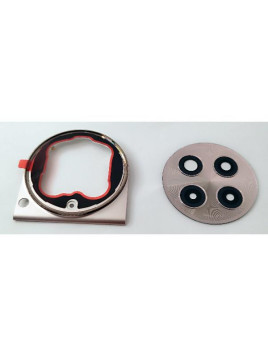 Cristal de camara con marco dorado para Oneplus 12R 5G calidad premium