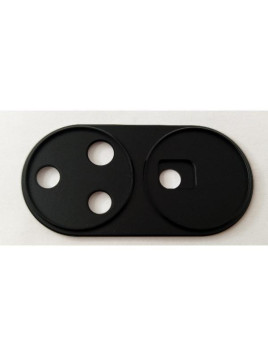 Cristal de camara con marco negro para Oukitel C38 calidad premium