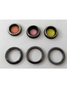 Cristal de camara con marco negro para Iphone 12 Pro calidad premium