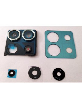 Cristal de camara con marco verde para Xiaomi Redmi Note 13 Pro 5G calidad premium