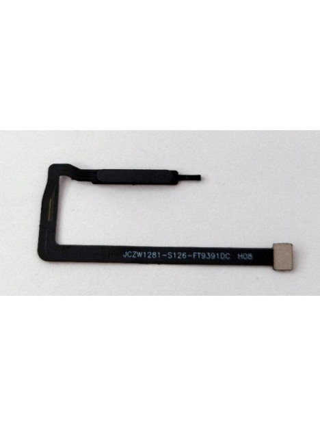 Flex sensor huella negro para Oukitel C38 calidad premium