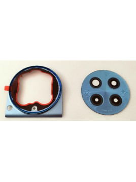 Cristal de camara con marco azul para Oneplus 12 R 5G calidad premium