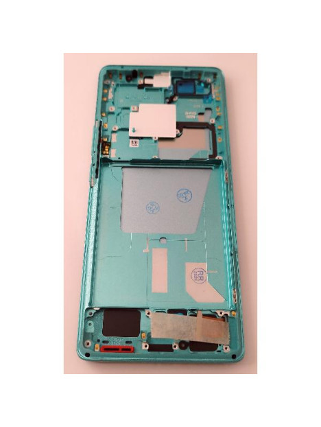 Pantalla lcd para Vivo X80 Pro V2185A V2145 mas tactil negro con marco azul compatible TFT