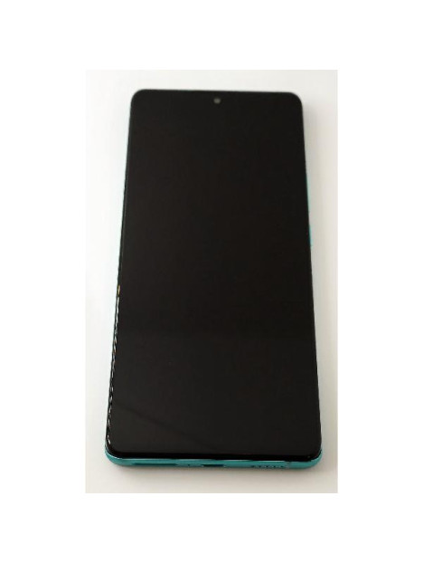 Pantalla lcd para Vivo X80 Pro V2185A V2145 mas tactil negro con marco azul compatible TFT