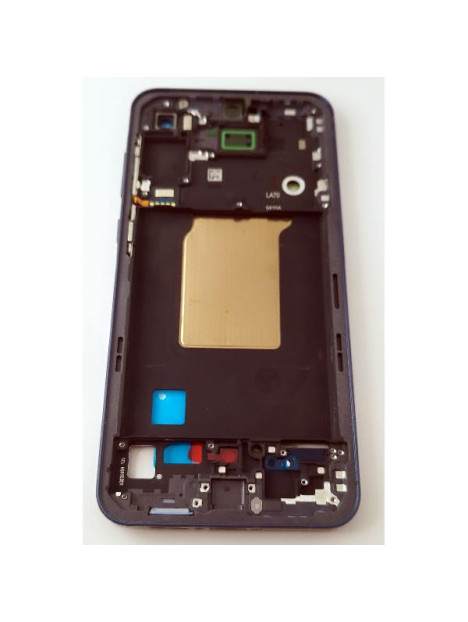 Carcasa o marco central negro para Samsung Galaxy A55 A556