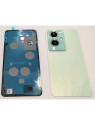 Tapa trasera o tapa bateria verde para Oppo A79 5G CPH2553 con lente de camara