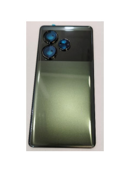 Tapa trasera o tapa bateria verde para Realme GT6 con lente de camara