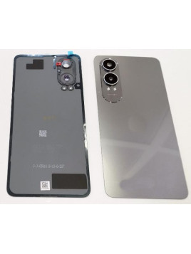 Tapa trasera o tapa bateria gris para Oneplus Nord CE 4 Lite 5G con lente de camara