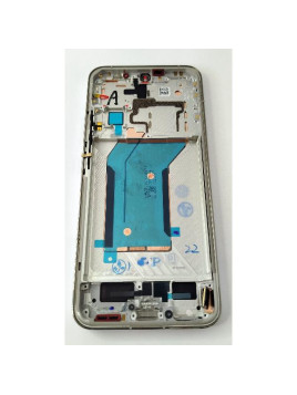 Pantalla lcd para Xiaomi 14 mas tactil negro mas marco plata calidad premium