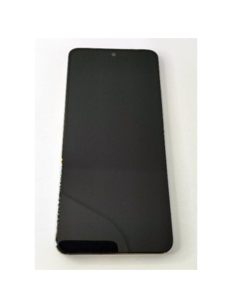 Pantalla lcd para Huawei Nova 12 SE mas tactil negro mas marco blanco calidad premium