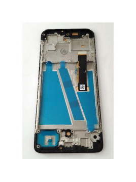 Pantalla lcd para Motorola Moto G72 mas tactil negro mas marco negro compatible