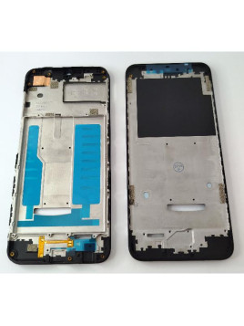 Carcasa o marco frontal negro para ZTE Blade A73 4G calidad premium