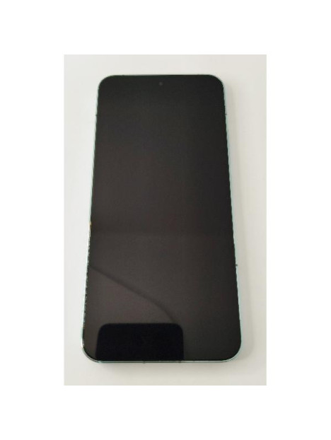 Panjtalla lcd para Xiaomi 14 mas tactil negro mas marco verde calidad premium