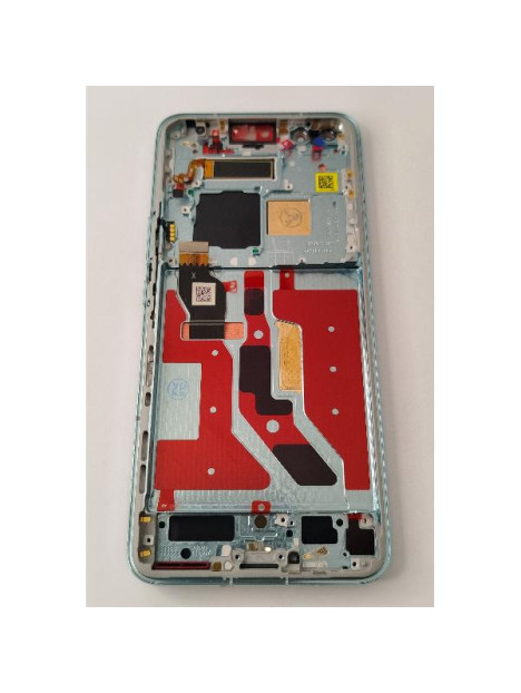 Pantalla lcd para Honor Magic 5 Pro 5G mas tactil negro mas marco verde calidad premium