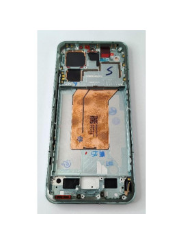 Pantalla lcd para Xiaomi 14 Pro mas tactil negro mas marco verde calidad premium