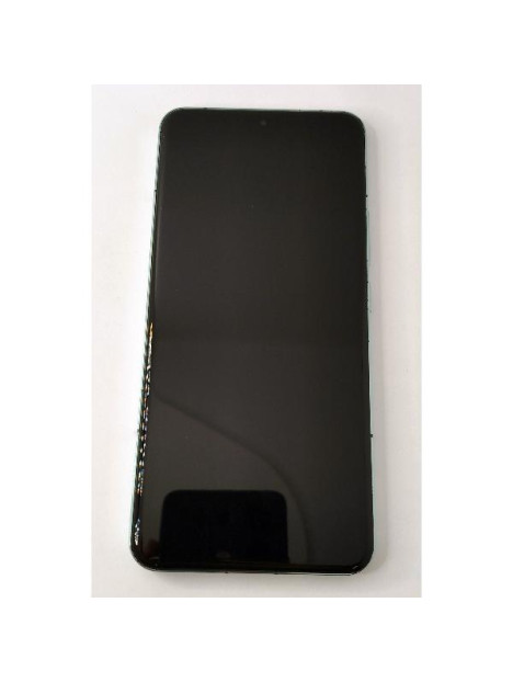 Pantalla lcd para Xiaomi 14 Pro mas tactil negro mas marco verde calidad premium