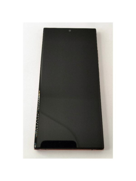 Pantalla TFT para Samsung Galaxy Note 20 Ultra Note 20 Ultra 5G mas tactil negro mas marco dorado compatible