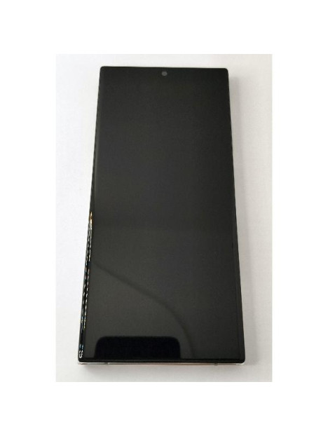 Pantalla TFT para Samsung Galaxy Note 20 Ultra Note 20 Ultra 5G mas tactil negro mas marco blanco compatible